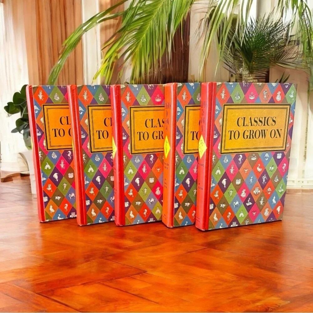 VINTAGE Classics to Grow On Book Set of 5 – 1966 Printing